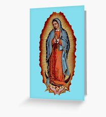 Virgin / Virgen Mary Maria De Guadalupe Greeting Card