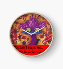 kindergarten teachers Clock