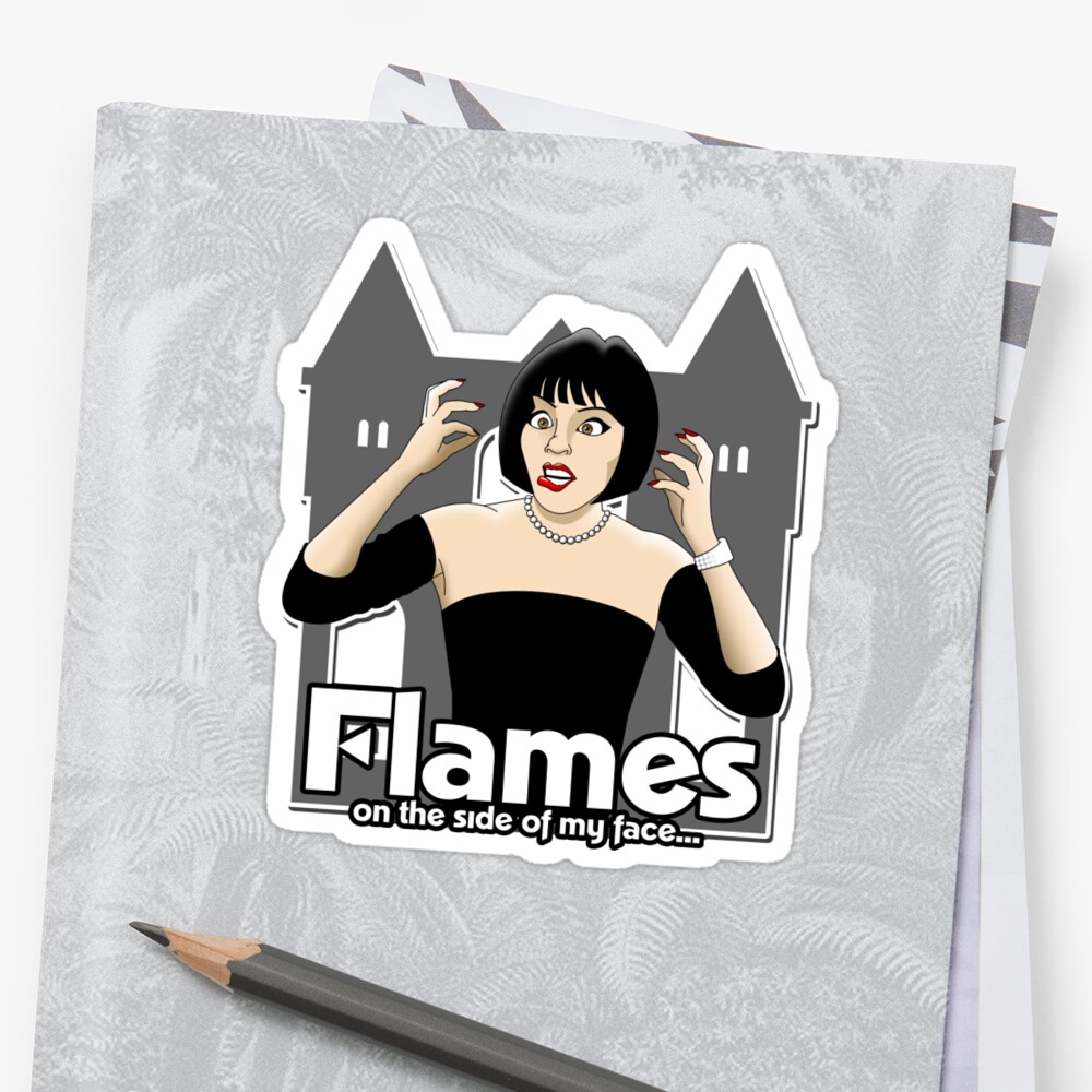 "White Hot" Sticker by gordonholmes | Redbubble