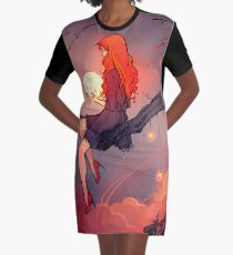 Like the Stars Graphic T-Shirt Dress