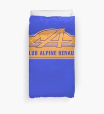 Club Alpine Renault ORANGE Duvet Cover