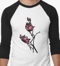 Blossoms Men's Baseball ¾ T-Shirt