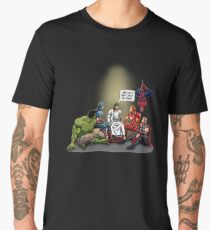 And That's How I Saved The World Jesus Shirt Men's Premium T-Shirt