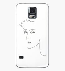 Abstract sketch of face IV Case/Skin for Samsung Galaxy