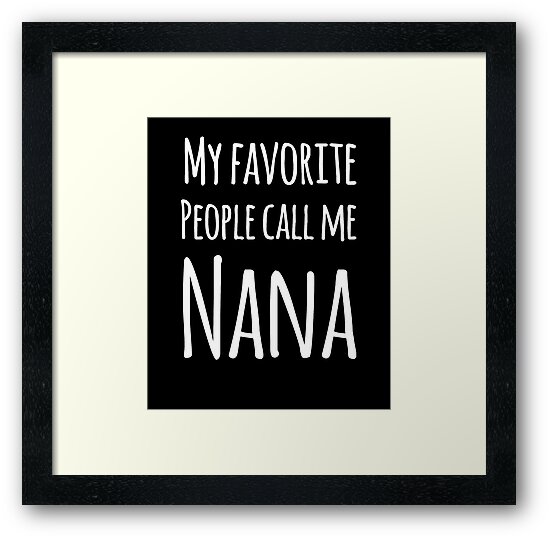 Mad Over Shirts My Favorite Call Me Nana Family Quote Unisex Premium Tank Top
