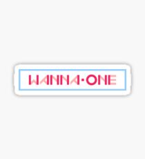Pegatina WANNA-ONE (황 미현) ft. LOGOTIPO DE GRUPO