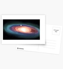 Galactic Neighbor Postcards