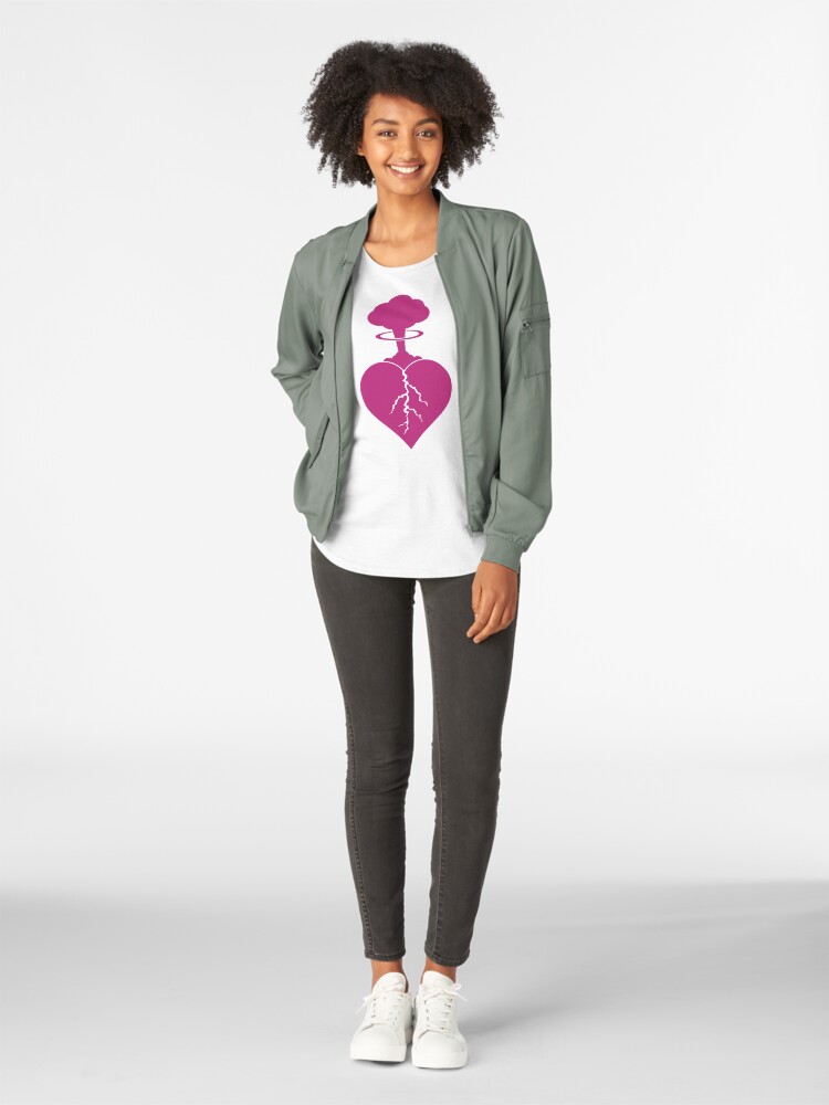 Alternate view of Mutually Assured Seduction Premium Scoop T-Shirt