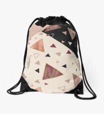 Dreiecke & Palmen #redbubble #decor #buyart Rucksackbeutel
