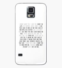 mickey milkovich quotes Case/Skin for Samsung Galaxy