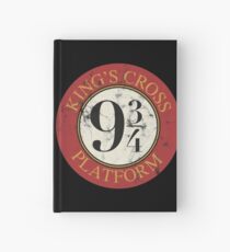 Platform 9 3/4 Distressed Hardcover Journal