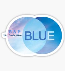 Pegatina BAP - Blue 7th Single Album