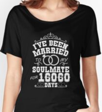 44th Wedding Anniversary Tshirts. Couples Gifts Women's Relaxed Fit T-Shirt