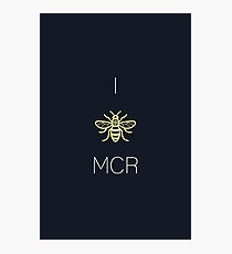 I Love Manchester Photographic Print