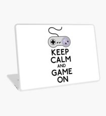 Keep Calm And Game On Laptop Skin
