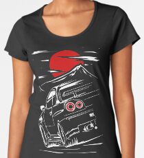 Nissan Skyline GTR 34 | Haruna Women's Premium T-Shirt