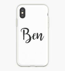 Ben | First Name iPhone Case