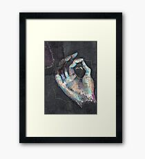 Muladhara - Root chakra mudra Framed Print