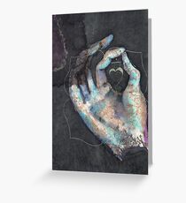Muladhara - Root chakra mudra Greeting Card