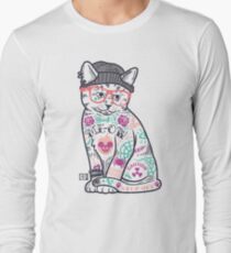 Cats Put the "Me" in MEOW Long Sleeve T-Shirt