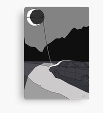 On the road Canvas Print