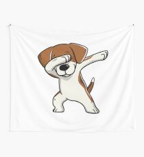 Tappender Beagle lustig Wandbehang