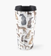 Greyhounds, Wippets and Lurcher Dogs! Travel Mug