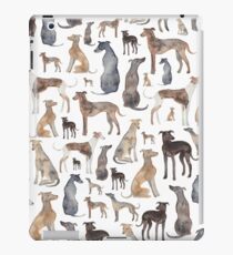 Greyhounds, Wippets and Lurcher Dogs! iPad Case/Skin