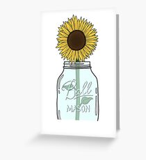 Sunflower Greeting Card