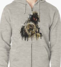 Blackbeard Zipped Hoodie