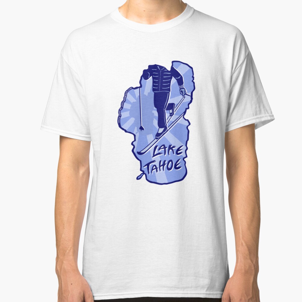 Cross-Country Ski Lake Tahoe Classic T-Shirt