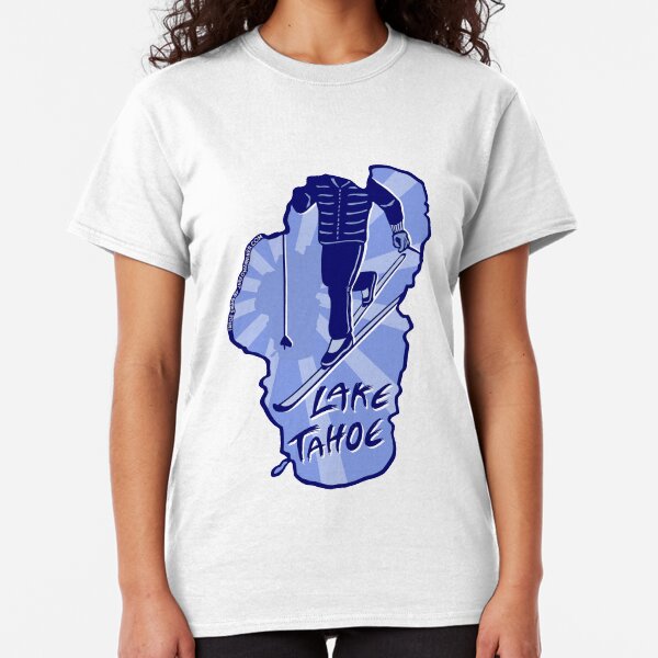 Cross-Country Ski Lake Tahoe Classic T-Shirt