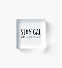Buffy - Slay Gal Acrylic Block