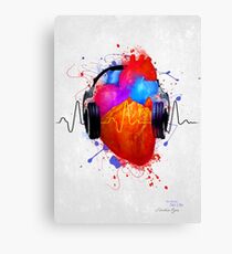 No Music - No Life Canvas Print