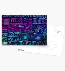 Map of Computer Science Postcards