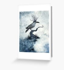 The Raven King Greeting Card