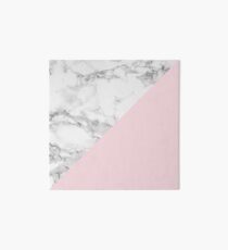 Lámina de exposición Marble + Pink Pastel Color. Geometría clásica.