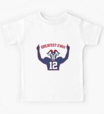 Tom Brady Greatest Evah! Kids Tee
