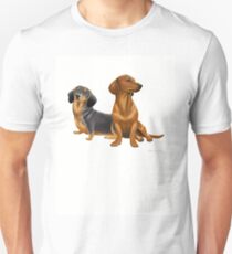 Camiseta unisex Dachshund Doxie Dogs