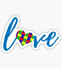 Autism Love Sticker