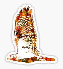Red Tailed Hawk Sticker