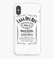 Lann Del Rey Born To Die iPhone Case