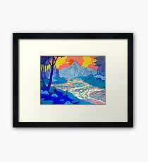River Framed Print