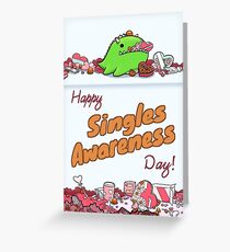 Singles Awareness Day Greeting Card