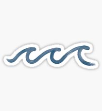 Blue Wave Sticker