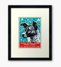 1957 Laika the Space Dog Framed Print