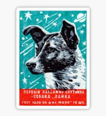 1957 Laika the Space Dog Sticker