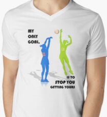 MY ONLY GOAL Men's V-Neck T-Shirt