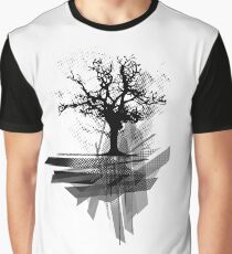 Grunge Tree Graphic T-Shirt