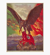 Mexican Anti-fascist poster (1942) Photographic Print